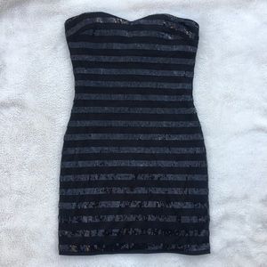 Little black sparkly dress